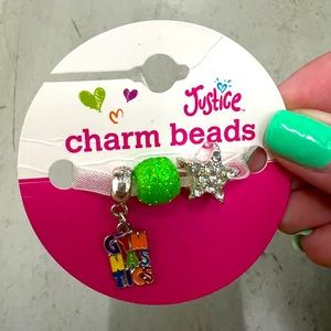 Set of 3 Gymnastics Charm Beads!